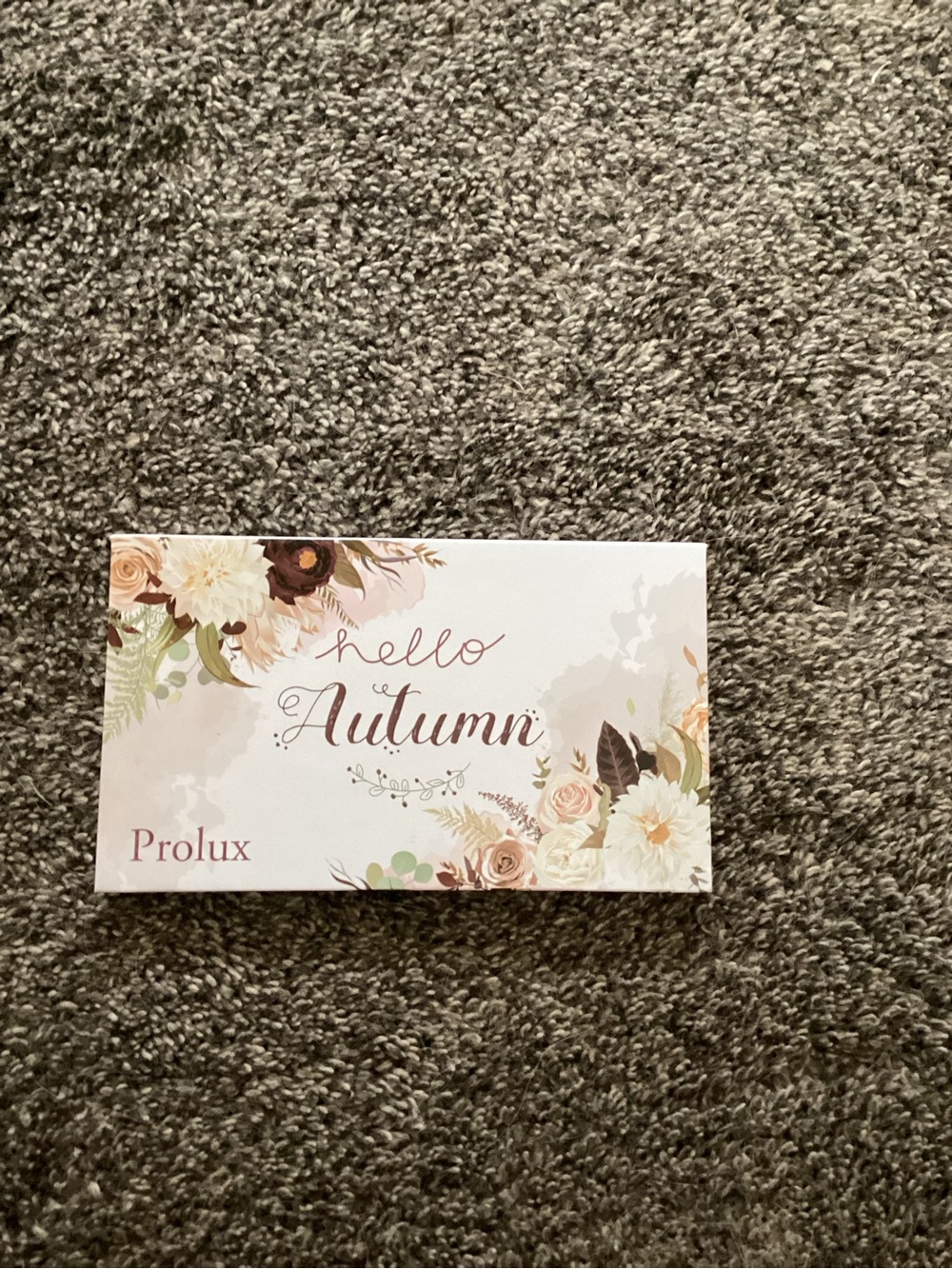 "Hello Autumn" prolux eyeshadow palette